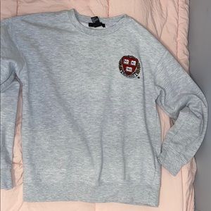 harvard sweater